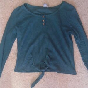 Paper crane sweater top long sleeve